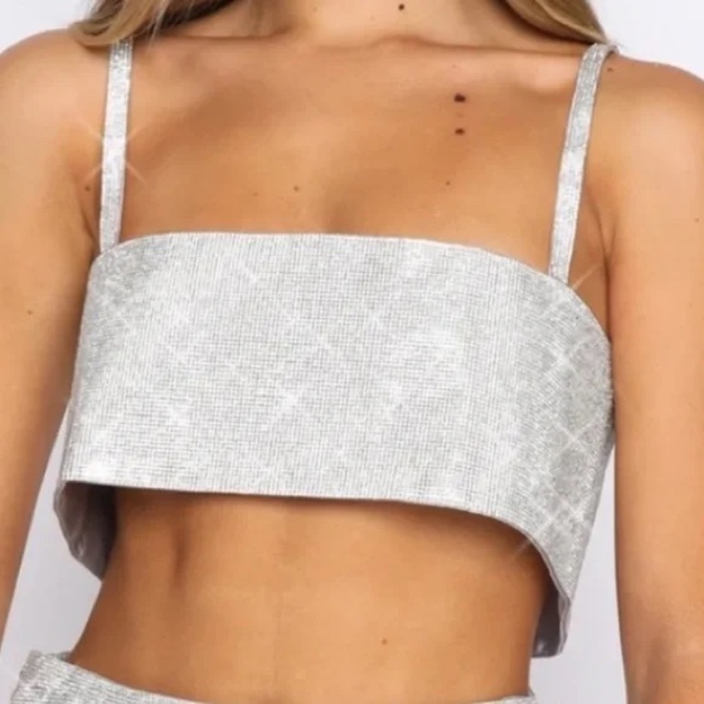 Breathtaking Crop Top White Fox Boutique